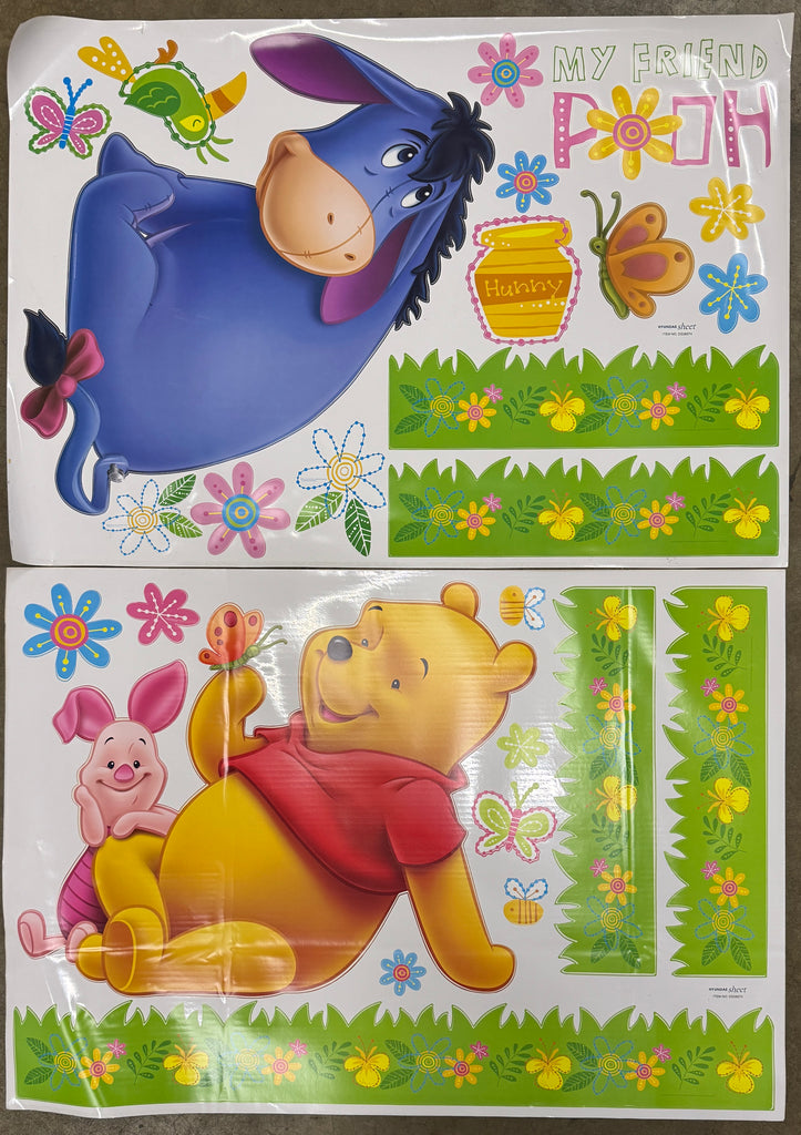 Wall Deco Sticker POOH & DONKY 21-DS58374
