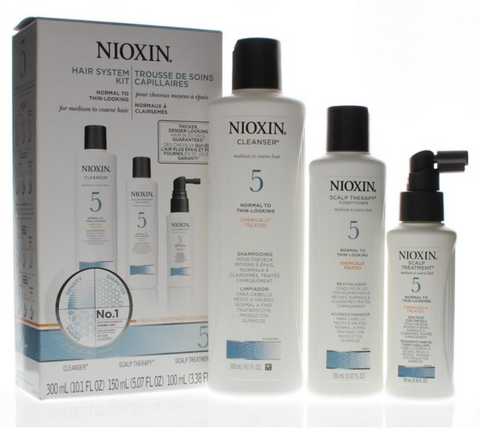 NIOXIN System 5 Starter Kit S300ml,C150ml,T100ml