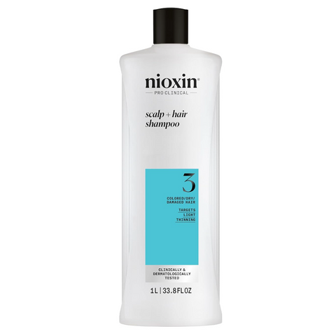 Nioxin System 3 Cleanser Shampoo 33.8oz