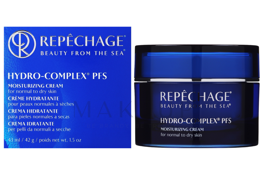 Repechage Hydro Complex PFS Moisturizing Cream for Normal to Dry Skin 43ml 1.5oz 04/25/26