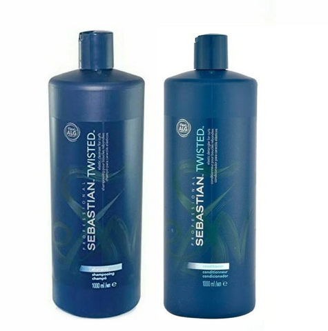 Sebastian Twisted Elastic Shampoo & Conditioner 1L/33.8oz