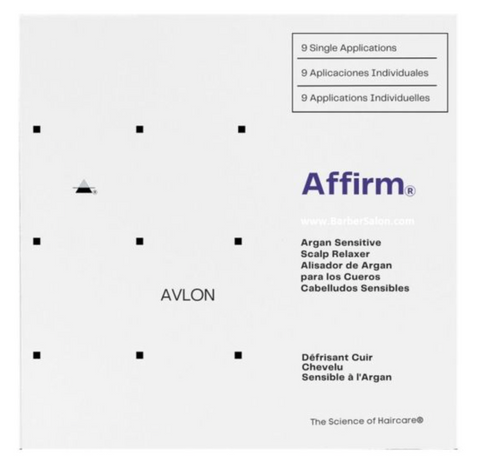 Avlon Affirm Sensitive Scalp Conditioning Relaxer 9 Single Applications