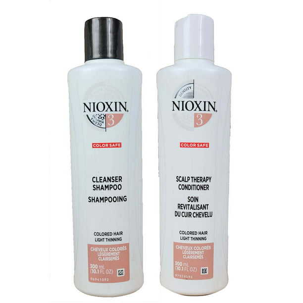 NIOXIN System 3 Cleanser 10.1 oz & Scalp Therapy 10.1 oz Duo Set