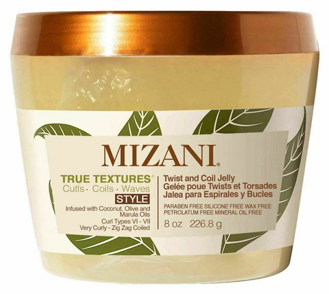 Mizani True Textures Twist And Coil Jelly, 8 Oz