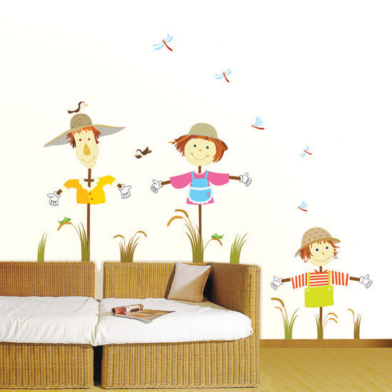 Wall Deco Sticker SCARECROWS  63-PS58162