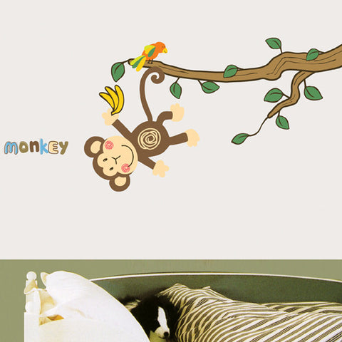 Wall Deco Sticker MONKEY 17-SS58219