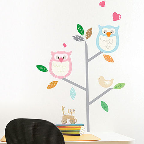 Wall Deco Sticker  OWL 208-SS58239