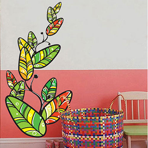 Wall Deco Sticker LEAVES  257-ECO029