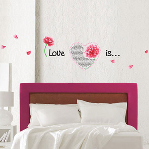 Wall Deco Sticker LOVE STORY  282-PS58175