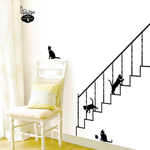 Wall Deco Sticker CAT&STAIR  283-PS58186
