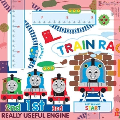 Wall Deco Sticker - TOMAS TRAIN, HEIGHT MEASURE 91-TMS58704