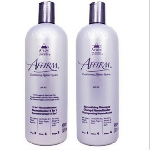 Avlon Affirm 5 In 1 Reconstructor 32oz + Normalizing Shampoo 32oz