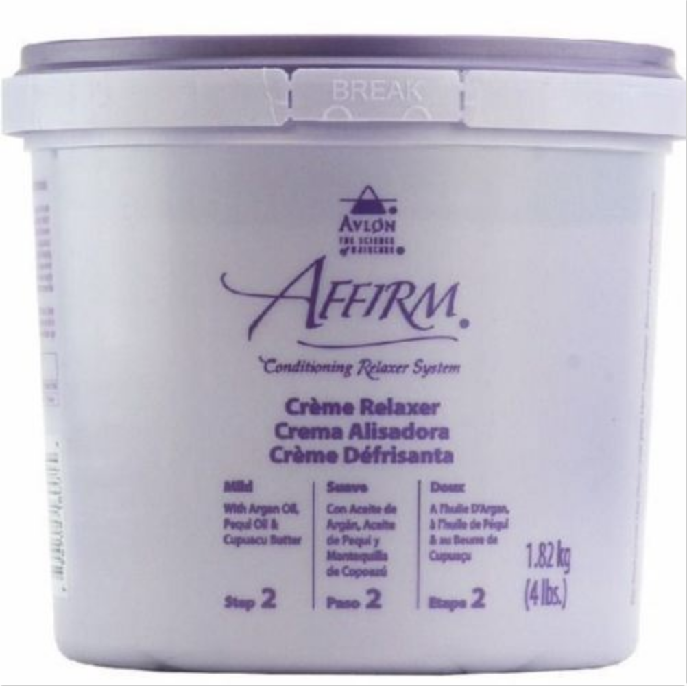 AVLON AFFIRM Creme Relaxer Original Formula Resistant 4 Lbs