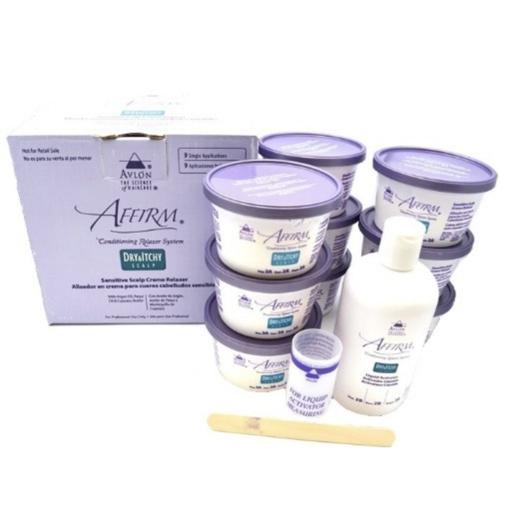 AFFIRM DRY & ITCHY SCALP RELAXER SYSTEM 9 APPLICATIONS