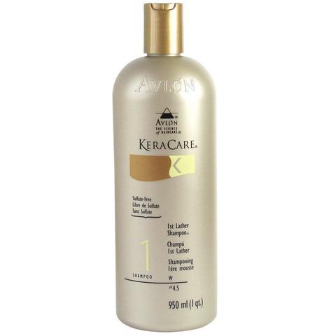 AVLON KERACARE 1st Lather Shampoo (Sulfate-Free) 32 oz