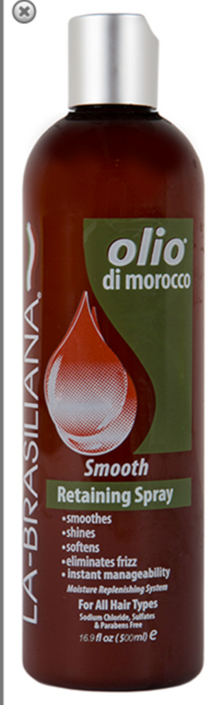 La-Brasiliana Olio di Morocco Smooth Retaining Spray 16.9oz