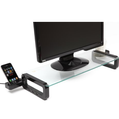 UBOARD Monitor Stand & Multi function Board - Black