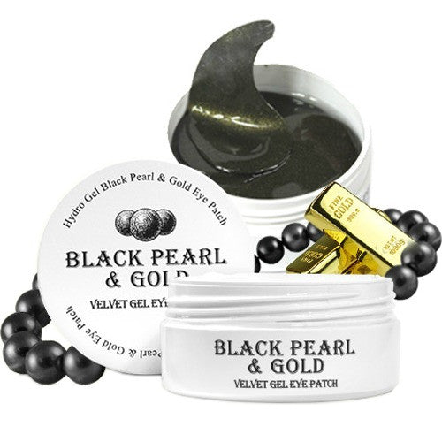 MY PU Black Pearl & Gold Velvet Gel Eye Patch 60ct