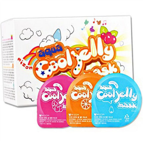 MIZON Aqua Cool Jelly Mask Packs 3 x 2pcs