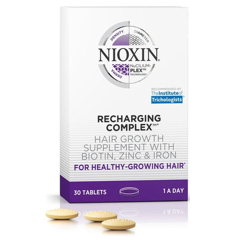NIOXIN Recharging Complex Hair Growth Supplements (30 tablets)EXP:02-2025