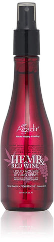 Agadir Hemp & Red Wine Liquid Mousse 8 oz