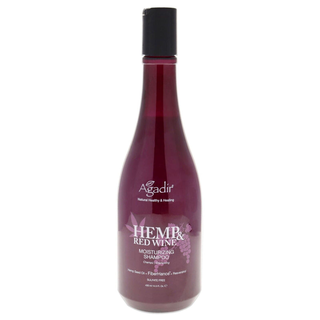 Agadir Hemp & Red Wine Moisturizing Shampoo 14.5 Fl Oz